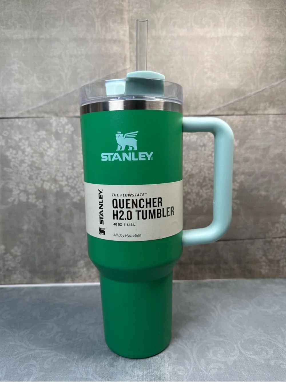 Meadow Stanley 40 oz Stainless Steel H2.0 Flowstate Quencher Tumbler - Picture 1 of 6